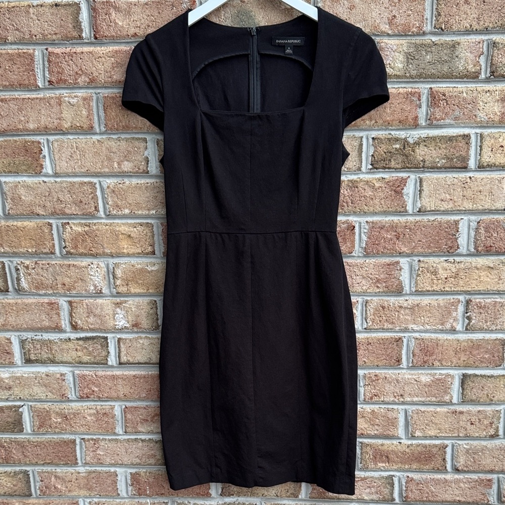Banana Republic black dress, size 6